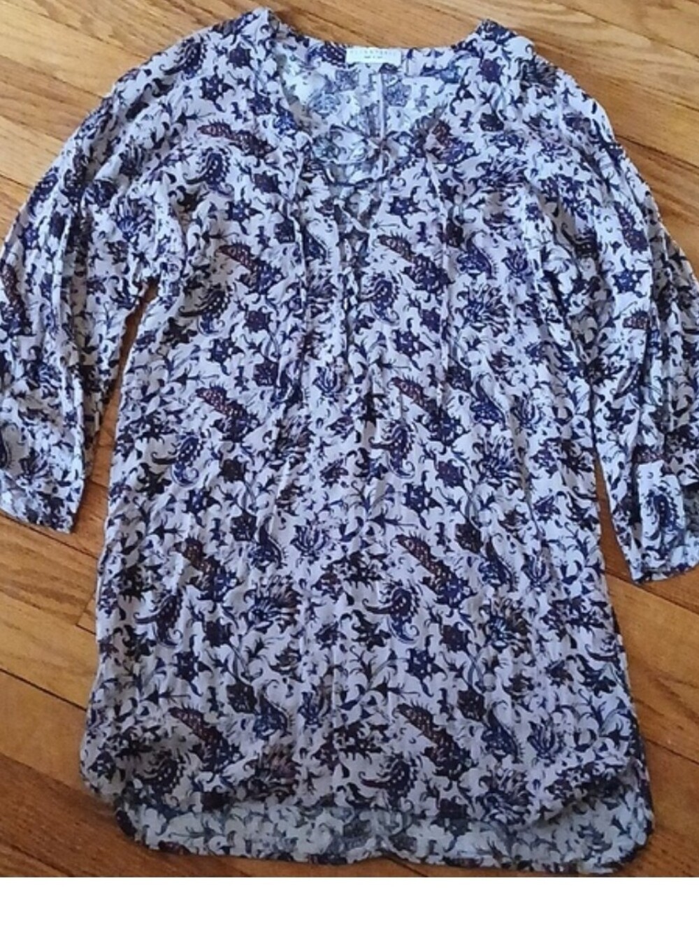 Bundle of 2 Floral Print Mini- Dresses Faithfull & Flynn Skye ■ Size 4 & Size S - Picture 7 of 11